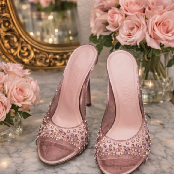 piferi Shoes - PIFERI CRYSTAL MULES ✨
Made in Italy • Rare • $1200 Retail